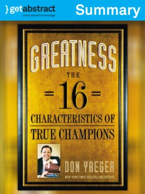 cover image of Greatness (Summary)